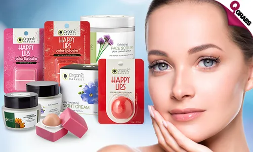 Organic Harvest Products: Lip Balm, Face Scrub & More!